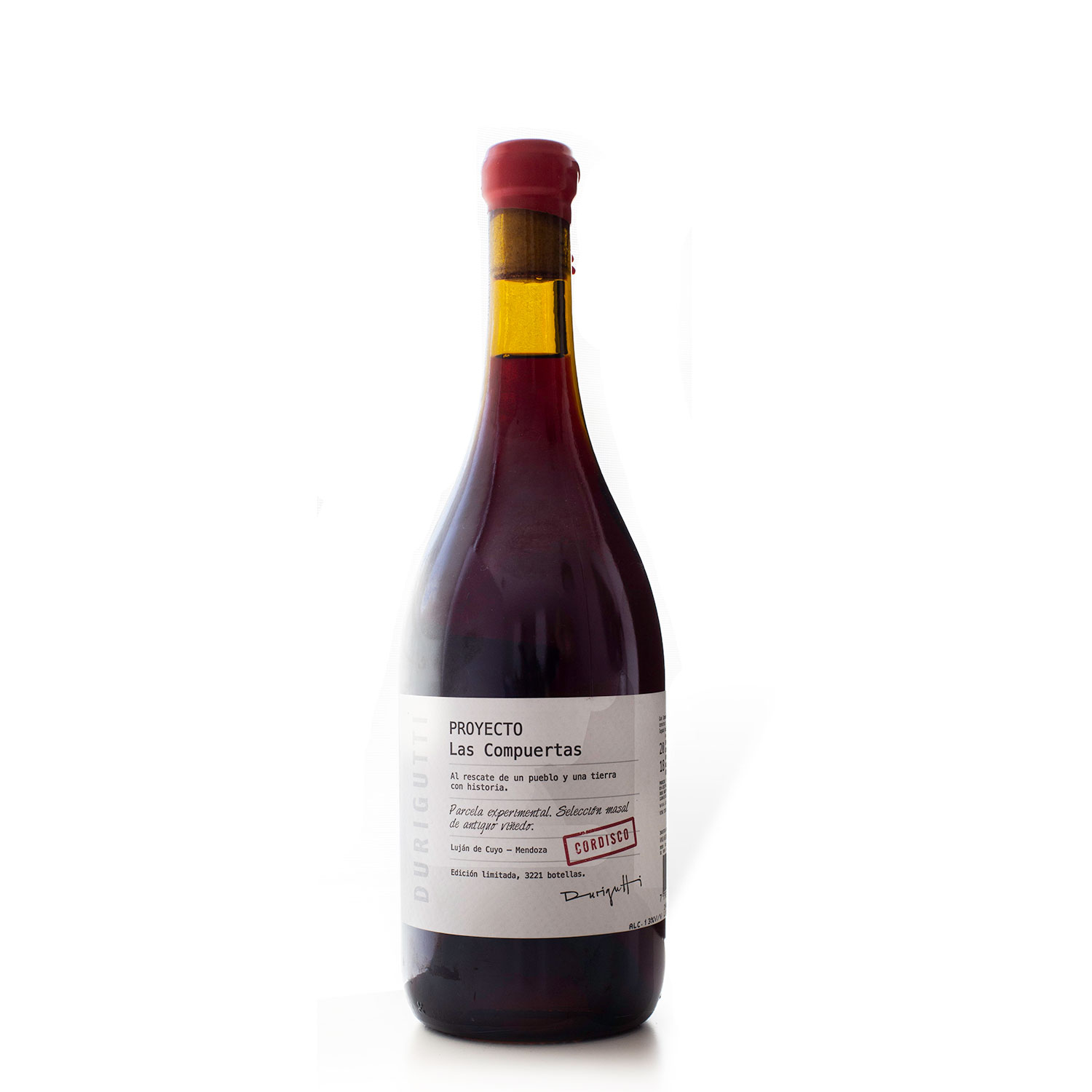 IMG_0014 Vino Proyecto Las Compuertas Cordisco - Imagen 1