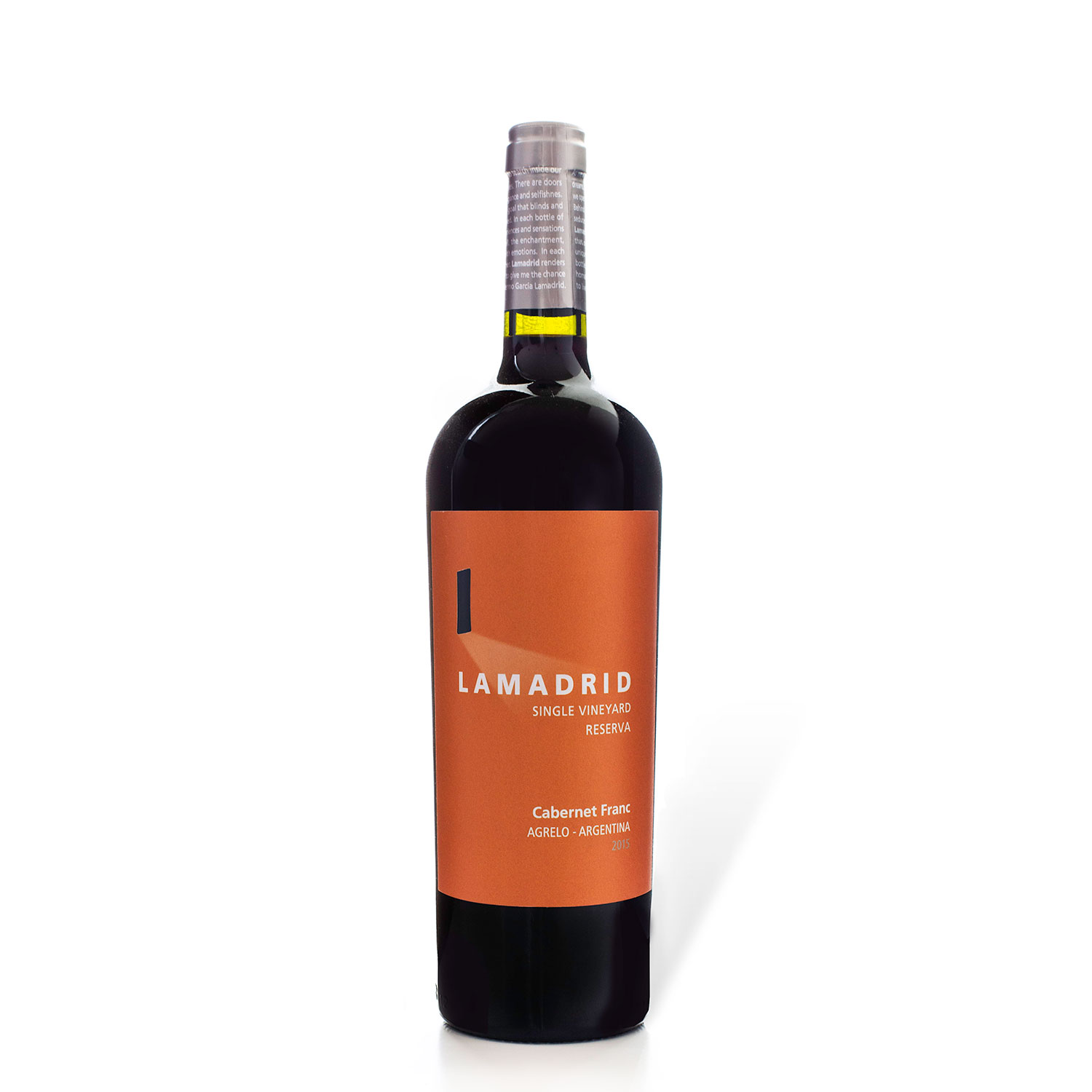 IMG_0034 Vino LAMADRID Reserva Franc - Imagen 1