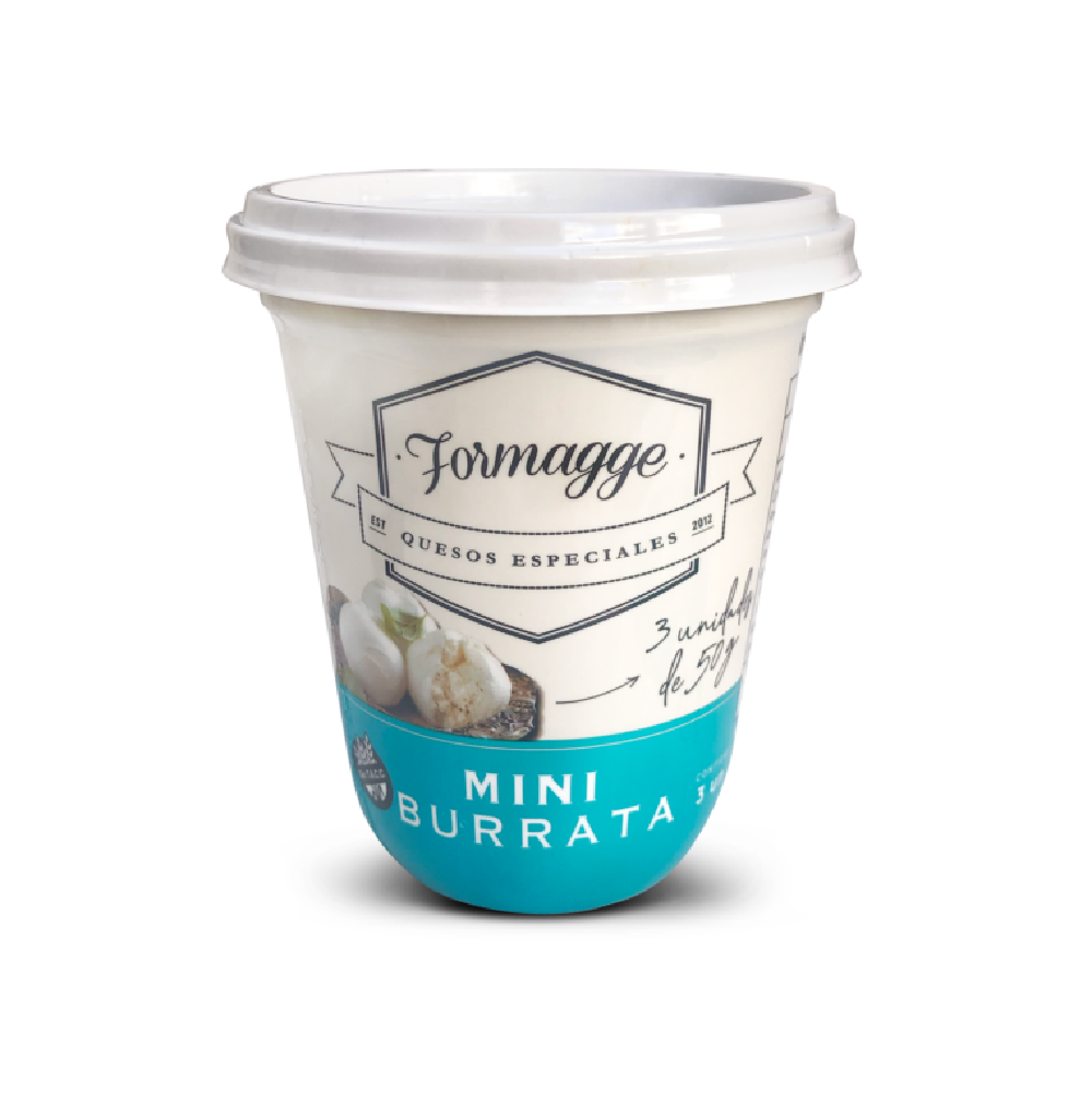 mini burrata BURRATA FORMAGGE - Imagen 1